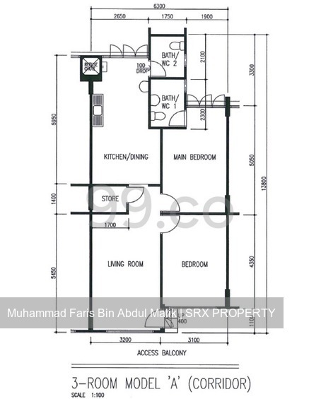 Blk 813 Tampines Polyview (Tampines), HDB 3 Rooms #498801101